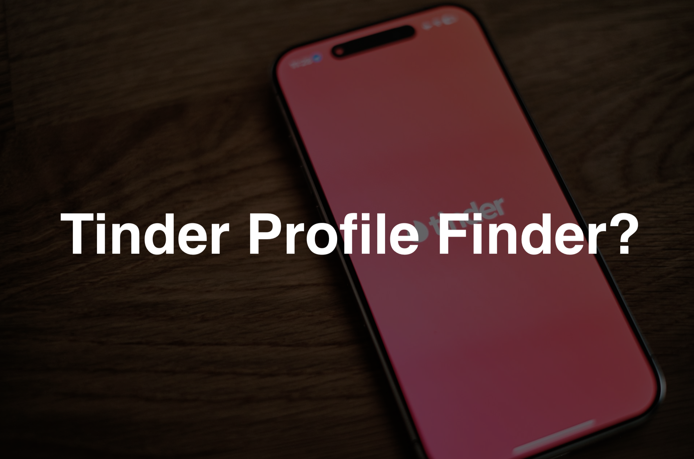 Tinder search article